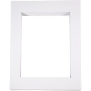 Passepartoutrammer , A3, str. 40x50 cm, 500 g, hvid, 100stk./ 1 pk.
