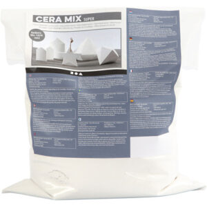 Cera-Mix Super Støbemasse, hvid, 5kg/ 1 pk.