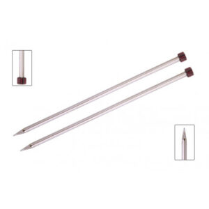 KnitPro Nova Cubics Strikkepinde / Jumperpinde Messing 25cm 5,00mm / 9.8in US8