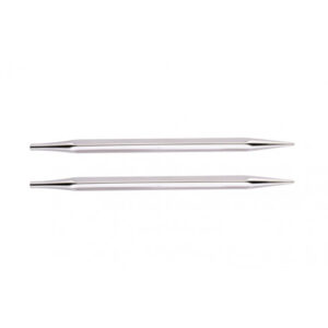 KnitPro Nova Cubics Korte Udskiftelige Rundpinde Messing 10cm 8,00mm US11