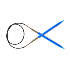 KnitPro Trendz Rundpinde Akryl 80cm 7,00mm / 31.5in US10Â¾ Blue