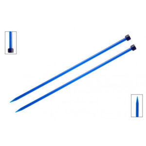 KnitPro Trendz Strikkepinde / Jumperpinde Akryl 25cm 7,00mm / 9.8in US10Â¾ Blue