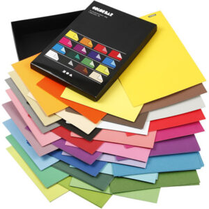 Color Bar Rivekarton, A4, ark 210x297 mm, 250 g, ass. farver, 16x10ark/ 1 pk.