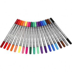 Colortime Dobbelttuscher/Tusser Ass. farver 2,3-3,6 mm. - 20 stk