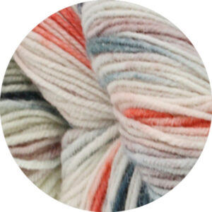 Lana Grossa Meilenweit 100 Merino Håndfarvet Rainbow Garn 7003