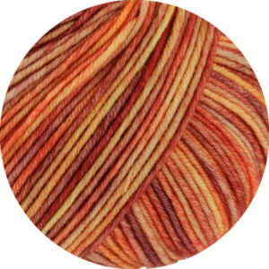 Lana Grossa Cool Wool Vintage 7388 Orange Brun