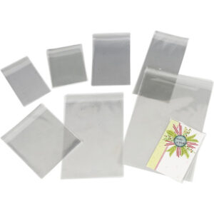 Cellofanposer , H: 12,9-31,2 cm, B: 9,7-22,5 cm, tykkelse 25 my, 1400 stk./ 1 pk.
