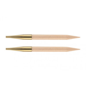KnitPro Basix Birch Udskiftelige Rundpinde Birk 13cm 8,00mm / US11
