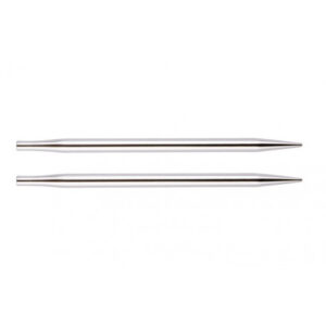 KnitPro Nova Metal Korte Udskiftelige Rundpinde Messing 10cm 3,00mm US2Â½