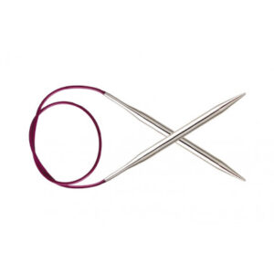KnitPro Nova Metal Rundpinde Messing 150cm 2,50mm / 59in US1Â½