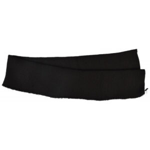 Ribkant Linning Sort 7,5x65cm - 1 stk