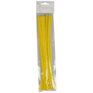 Craft Line Piberenser Gul 6mm 30cm - 25 stk