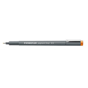 Staedtler Pigment Liner Tusch/Tus Orange 0,5mm - 1 stk