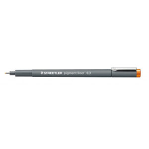 Staedtler Pigment Liner Tusch/Tus Orange 0,3mm - 1 stk