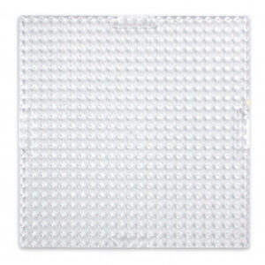 Pixelhobby Midi/XL Perleplade Firkant Transparent 6x6cm - 1 stk
