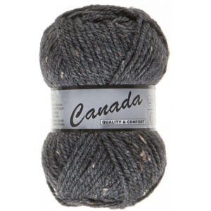 Lammy Canada Garn Mix 425 Mørkegrå/Natur/Brun