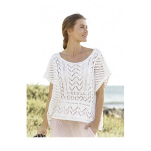 All Smiles by DROPS Design - Top Strikkeopskrift str. S - XXXL