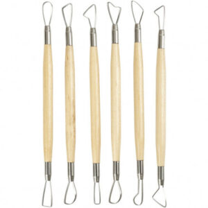 Lerslynger, L: 20 cm, skarpe kanter, 6stk.