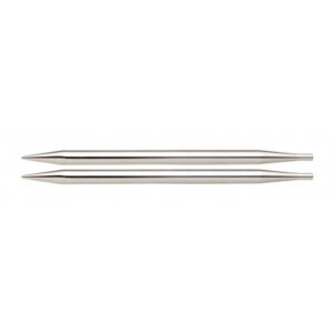 KnitPro Nova Metal Korte Udskiftelige Rundpinde Messing 10cm 3,75mm