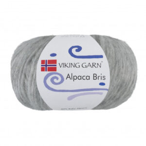 Viking Garn Alpaca Bris 313 Lys Grå