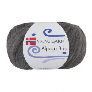 Viking Garn Alpaca Bris 315 Grå