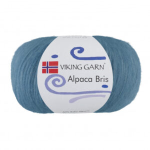 Viking Garn Alpaca Bris 326 Lys Jeansblå