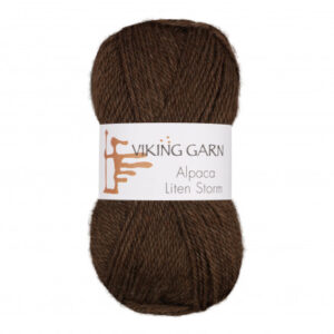 Viking Garn Alpaca Liten Storm 708 Brun