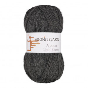 Viking Garn Alpaca Liten Storm 715 Grå