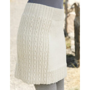Belle by DROPS Design - Nederdel Strikkeopskrift str. S - XXXL