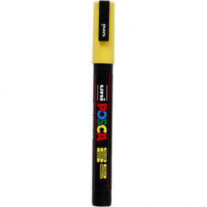 Posca Tusch, Yellow , stregtykkelse:, fine, 1stk.
