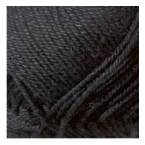 Järbo 8/4 Garn Unicolor 2212 Sort 200g