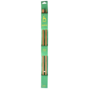 Pony Strikkepinde / Jumperpinde Bambus 33cm 6,00mm / 13in US 10