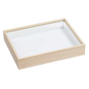 Dekorations Ramme MDF Natur 21,5x16,5x4cm