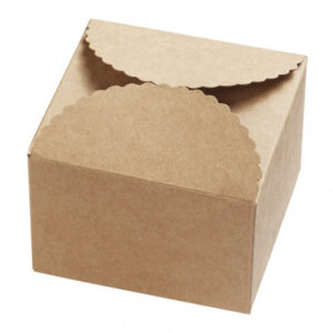 Fold Selv Papiræske Natur 90x90x50mm - 2 stk