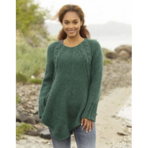 Emerald Queen by DROPS Design - Tunika Strikkeopskrift str. S - XXXL