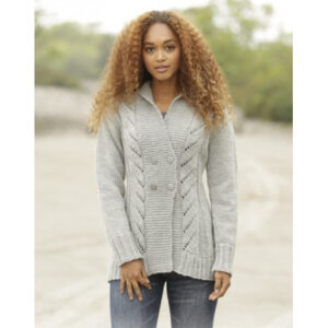 Arrowhead by DROPS Design - Jakke Strikkeopskrift str. S - XXXL