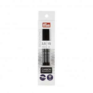 Prym Ergonomics Strømpepinde Carbon 15cm 4,00mm