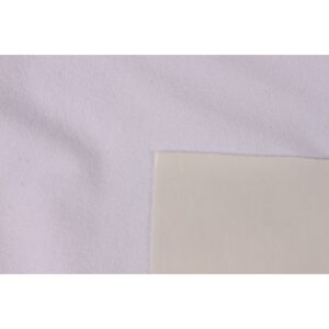 Frotté stof med TPU/Vandtæt Bagside 998 Hvid 140cm - 50cm