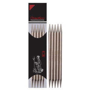ChiaoGoo Strømpepinde Rustfrit Kirurgisk Stål 20 cm 2 mm