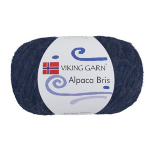 Viking Garn Alpaca Bris 324 Mørkeblå