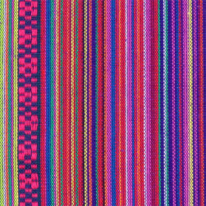 Jacquard m/ mexicanske striber Stof 43 - 50cm