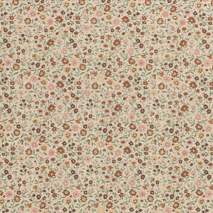 Bomuldscanvas Stof 140cm 51 Blomster - 50cm