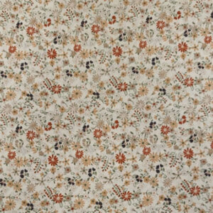 Bomuldspoplin Blomster 150cm 031 - 50 cm