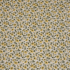 Bomuldspoplin Blomster 150cm 008 - 50 cm