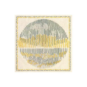 Dronningens Broderi broderikit - Dansk Vejr Juni 24 x 24 cm - Design af Dronning Margrethe II