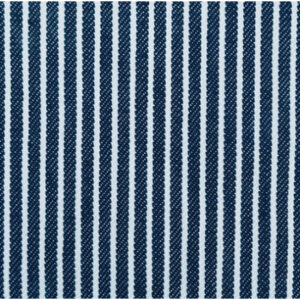 Denim Stof 145cm 008 Navy Striber - 50cm