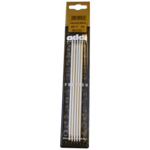 Addi Strømpepinde Aluminium 15 cm 3,50 mm / 5.9in US4