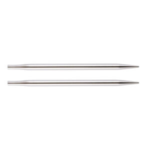 KnitPro Nova Metal Korte Udskiftelige Rundpinde Messing 10cm 8,00mm US11