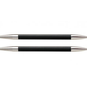 KnitPro Karbonz Korte Udskiftelige Rundpinde Kulfiber 10cm 3,00mm US2Â½