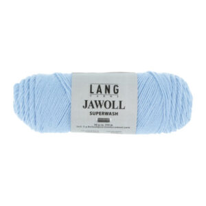 Lang Yarns Jawoll Garn 220 Lys Blå